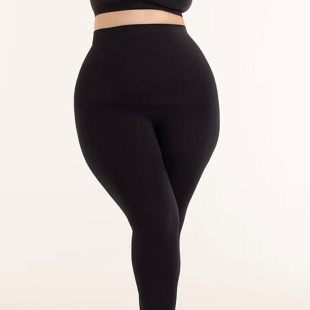 Empetua Modern Shapewear Leggings High Waisted 2XL Black Compression 42055‎